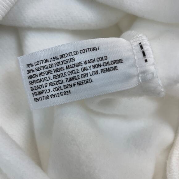 The Cuddle Collab Women's "I Only Travel In Packs" Graphic White Sweatshirt S - Picture 5 of 6